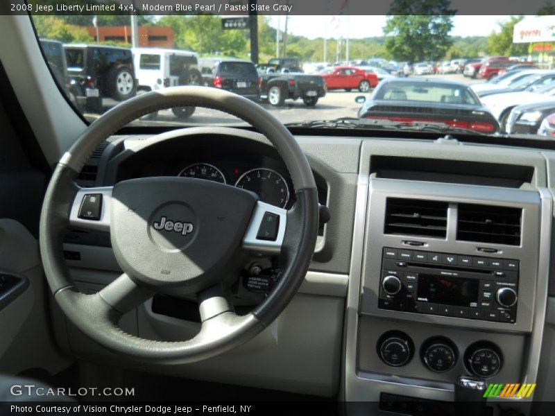 Modern Blue Pearl / Pastel Slate Gray 2008 Jeep Liberty Limited 4x4