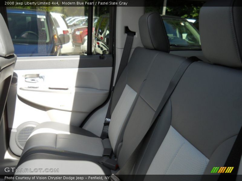 Modern Blue Pearl / Pastel Slate Gray 2008 Jeep Liberty Limited 4x4