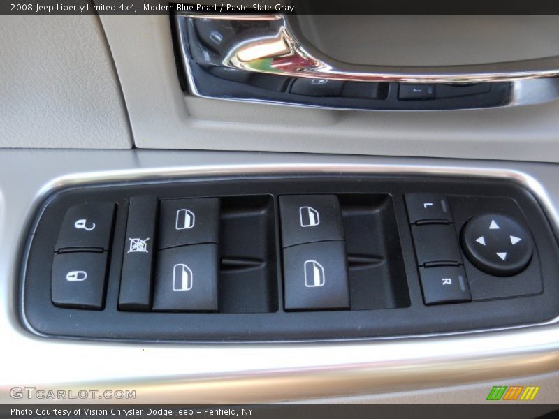 Modern Blue Pearl / Pastel Slate Gray 2008 Jeep Liberty Limited 4x4