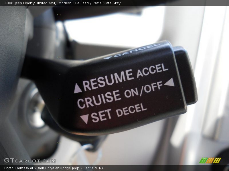Modern Blue Pearl / Pastel Slate Gray 2008 Jeep Liberty Limited 4x4