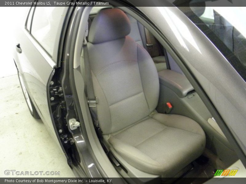 Taupe Gray Metallic / Titanium 2011 Chevrolet Malibu LS