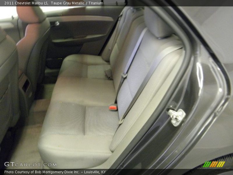 Taupe Gray Metallic / Titanium 2011 Chevrolet Malibu LS