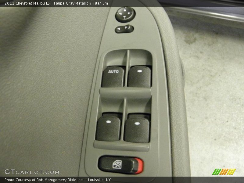Taupe Gray Metallic / Titanium 2011 Chevrolet Malibu LS