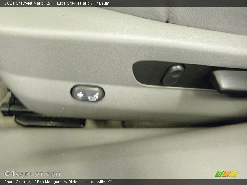 Taupe Gray Metallic / Titanium 2011 Chevrolet Malibu LS