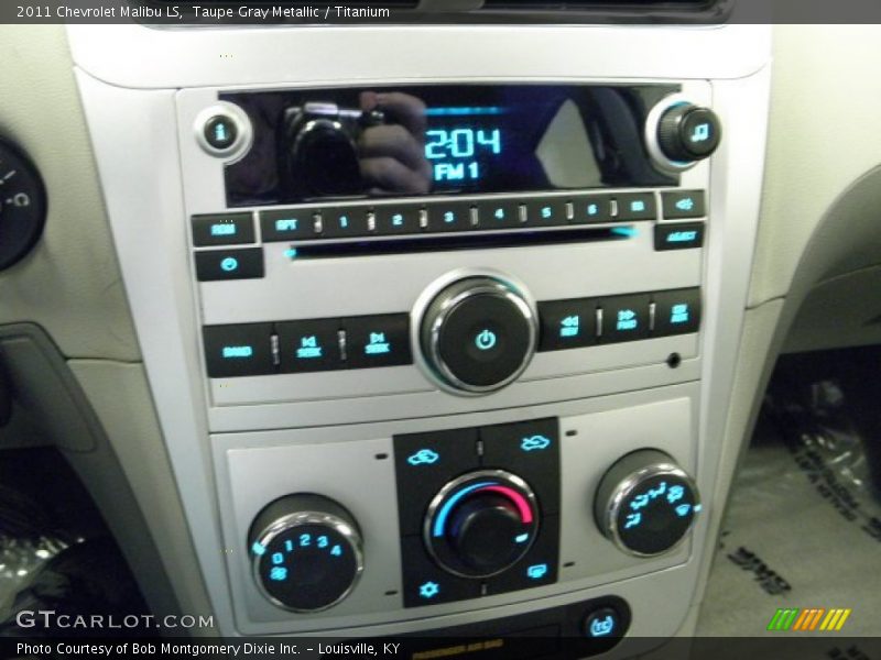 Taupe Gray Metallic / Titanium 2011 Chevrolet Malibu LS