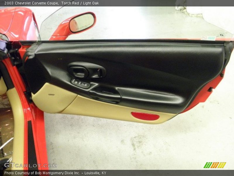 Door Panel of 2003 Corvette Coupe