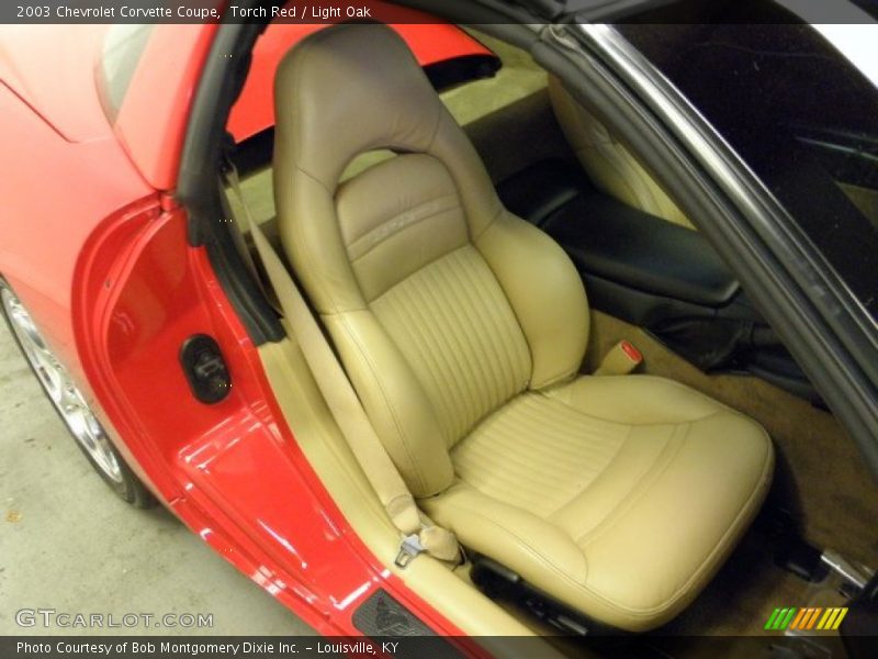  2003 Corvette Coupe Light Oak Interior