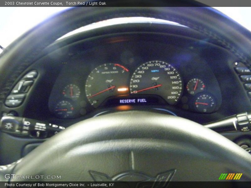  2003 Corvette Coupe Coupe Gauges
