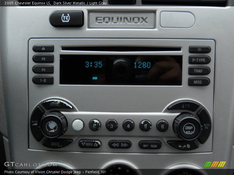 Dark Silver Metallic / Light Gray 2005 Chevrolet Equinox LS