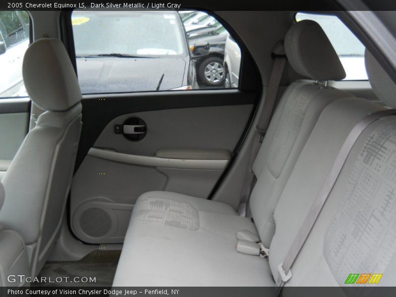 Dark Silver Metallic / Light Gray 2005 Chevrolet Equinox LS