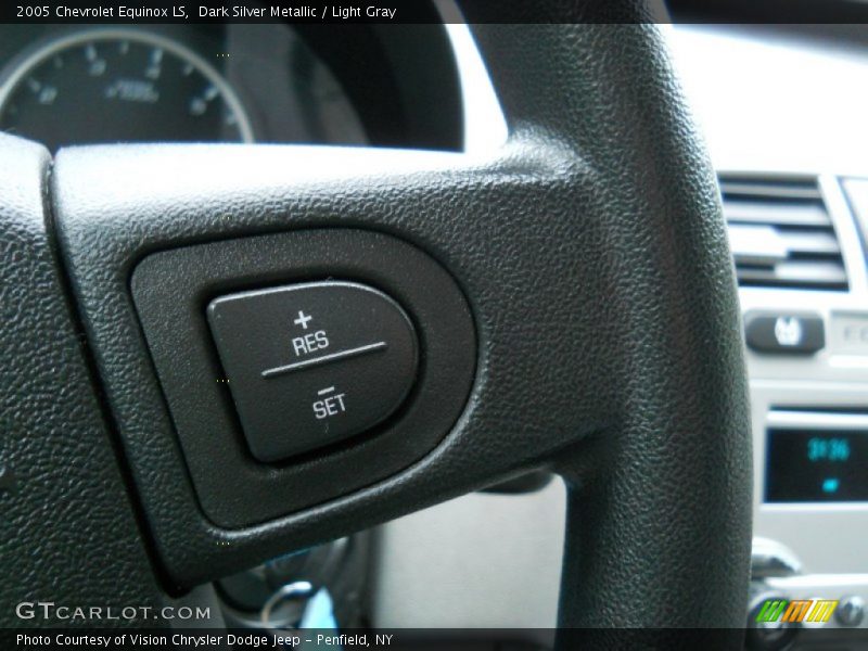 Dark Silver Metallic / Light Gray 2005 Chevrolet Equinox LS