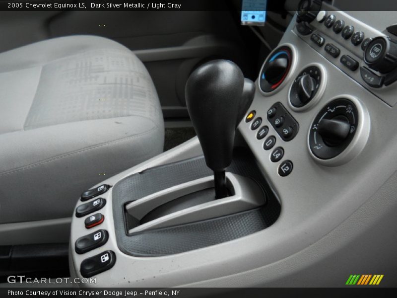 Dark Silver Metallic / Light Gray 2005 Chevrolet Equinox LS