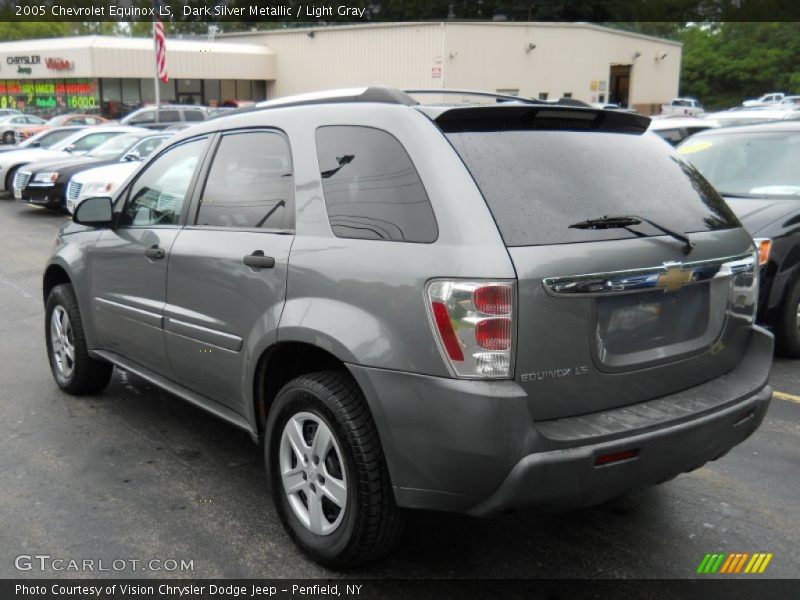 Dark Silver Metallic / Light Gray 2005 Chevrolet Equinox LS