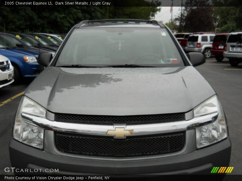 Dark Silver Metallic / Light Gray 2005 Chevrolet Equinox LS