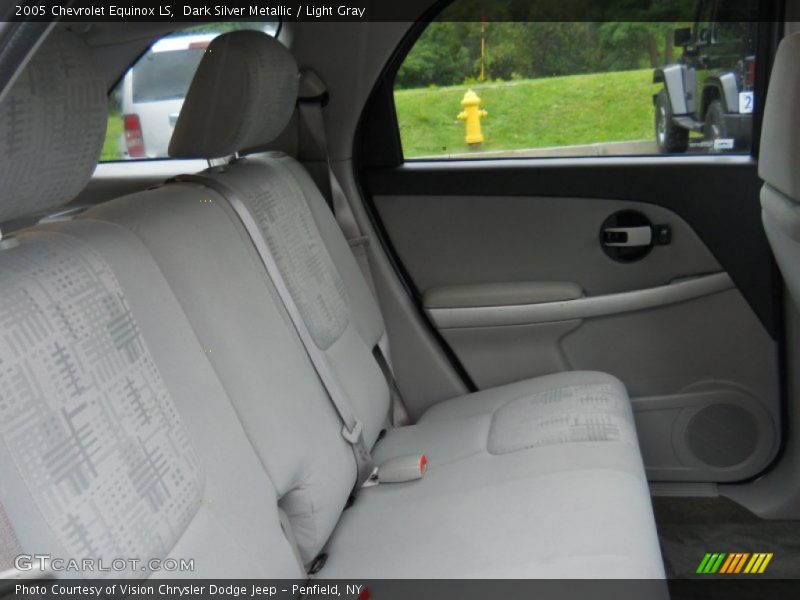 Dark Silver Metallic / Light Gray 2005 Chevrolet Equinox LS