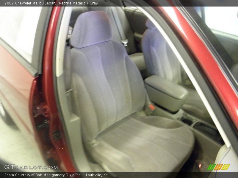 Redfire Metallic / Gray 2002 Chevrolet Malibu Sedan