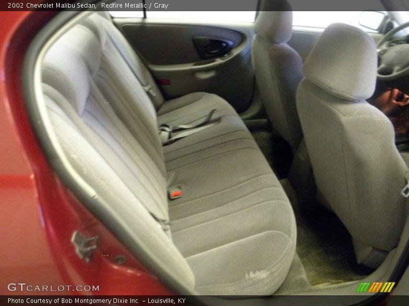 Redfire Metallic / Gray 2002 Chevrolet Malibu Sedan