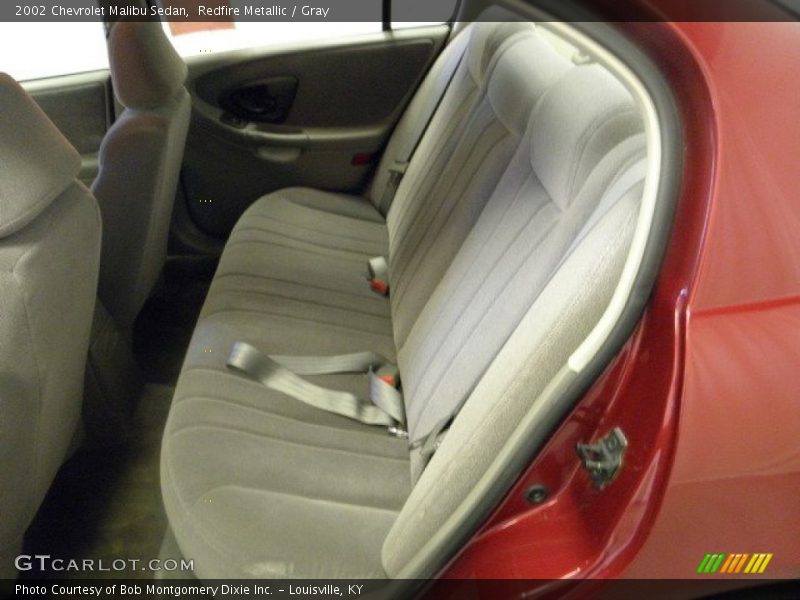 Redfire Metallic / Gray 2002 Chevrolet Malibu Sedan