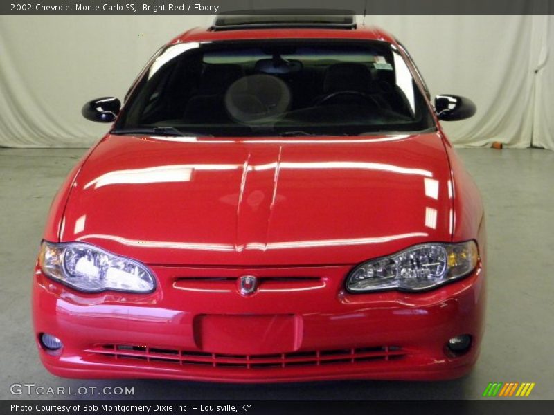 Bright Red / Ebony 2002 Chevrolet Monte Carlo SS