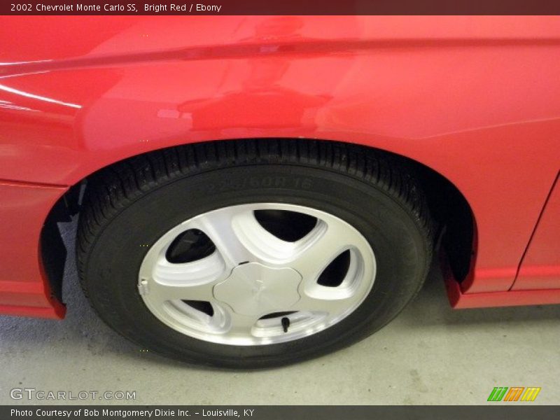 Bright Red / Ebony 2002 Chevrolet Monte Carlo SS