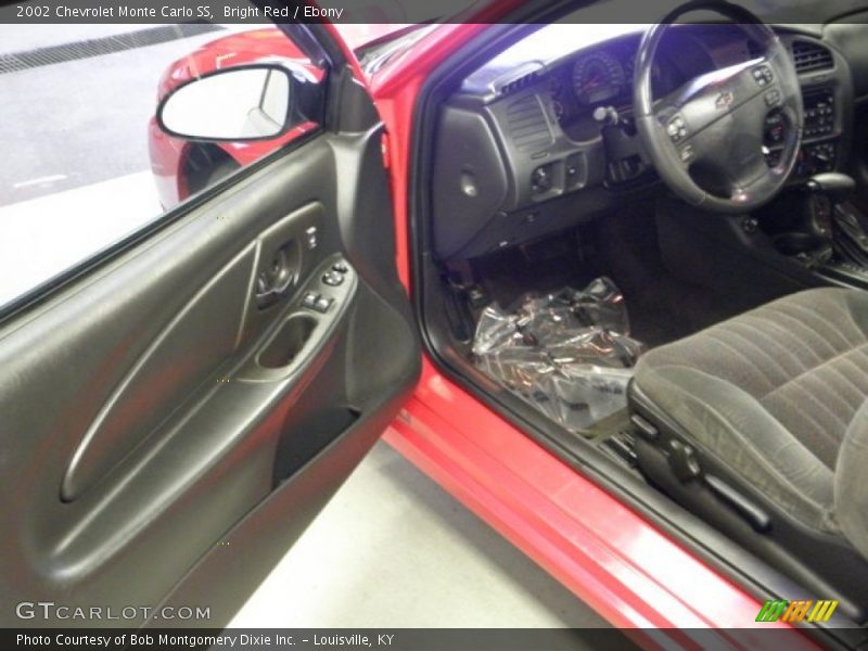 Bright Red / Ebony 2002 Chevrolet Monte Carlo SS