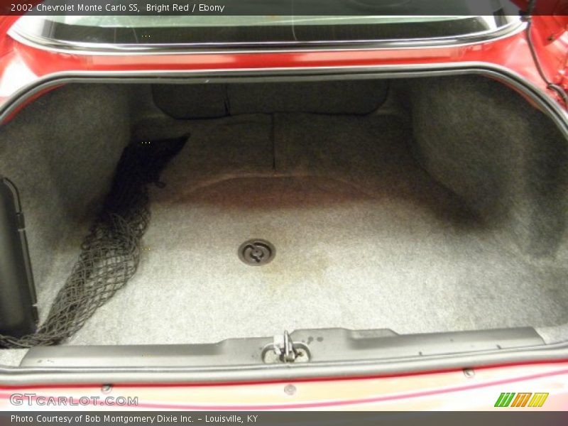 Bright Red / Ebony 2002 Chevrolet Monte Carlo SS