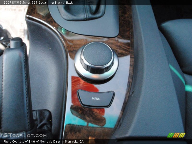 Jet Black / Black 2007 BMW 5 Series 525i Sedan