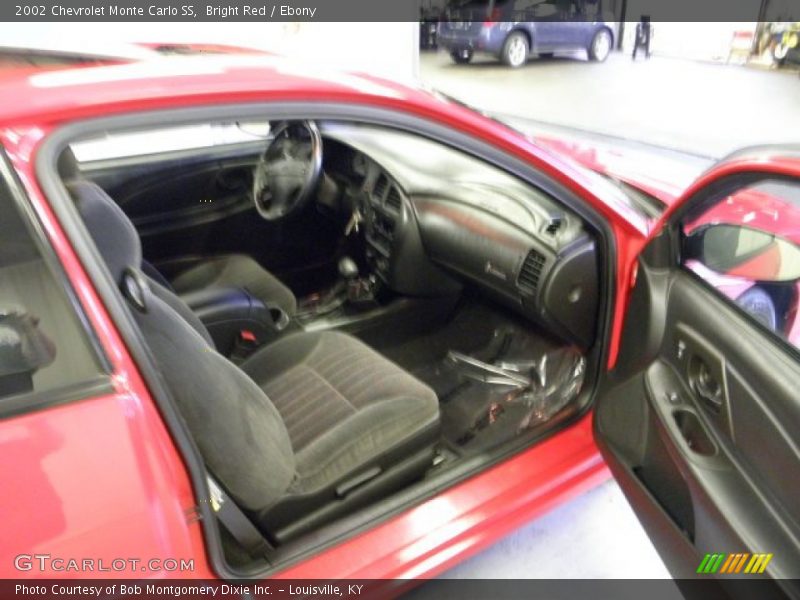 Bright Red / Ebony 2002 Chevrolet Monte Carlo SS