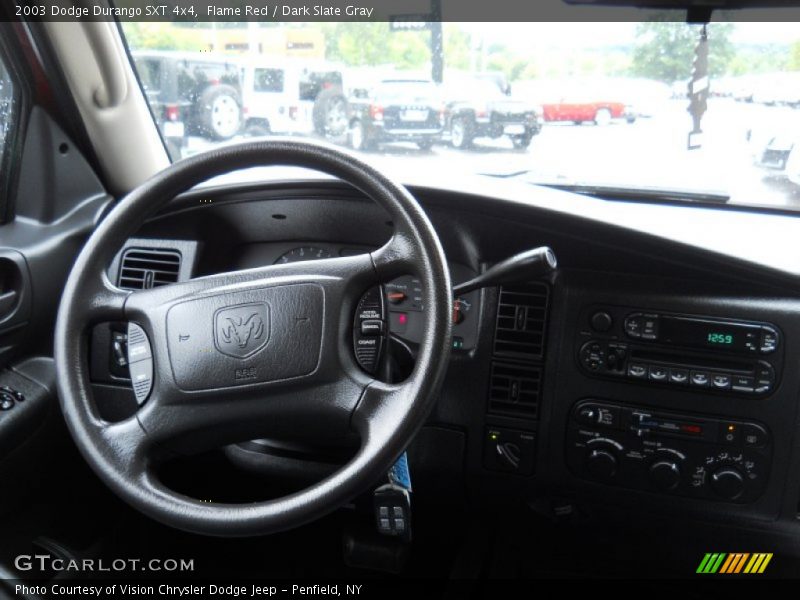 Flame Red / Dark Slate Gray 2003 Dodge Durango SXT 4x4
