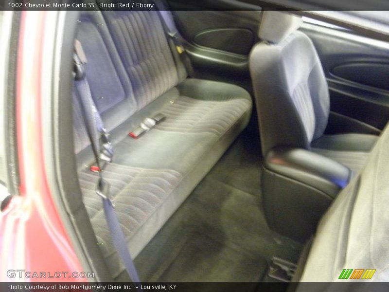Bright Red / Ebony 2002 Chevrolet Monte Carlo SS
