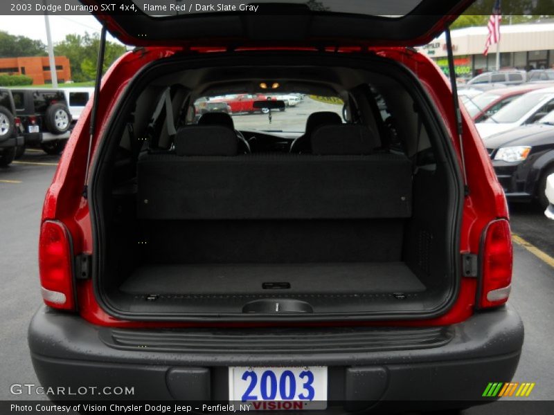 Flame Red / Dark Slate Gray 2003 Dodge Durango SXT 4x4