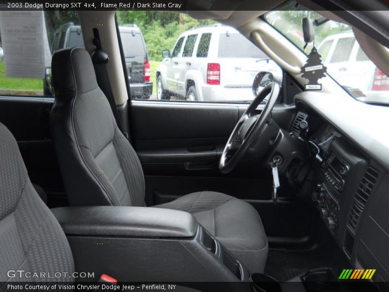 Flame Red / Dark Slate Gray 2003 Dodge Durango SXT 4x4