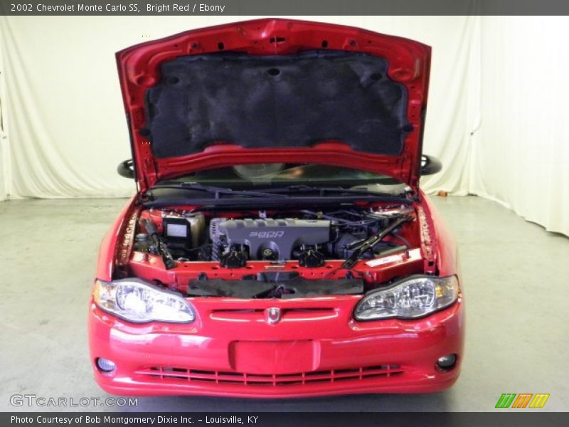 Bright Red / Ebony 2002 Chevrolet Monte Carlo SS