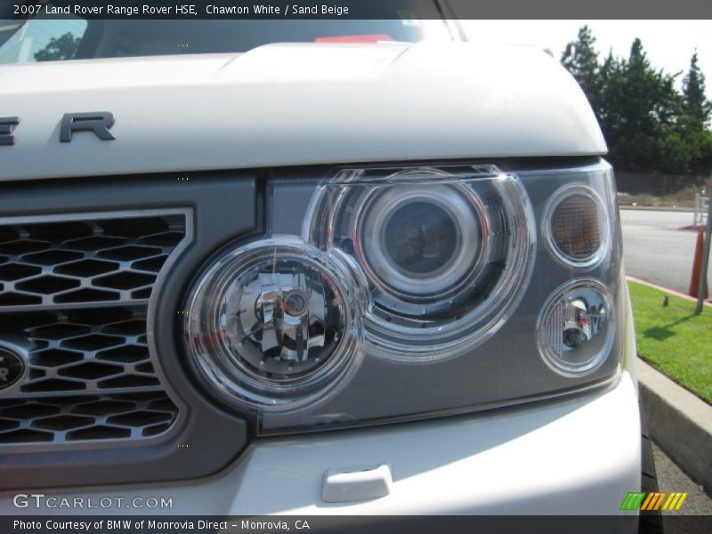 Chawton White / Sand Beige 2007 Land Rover Range Rover HSE