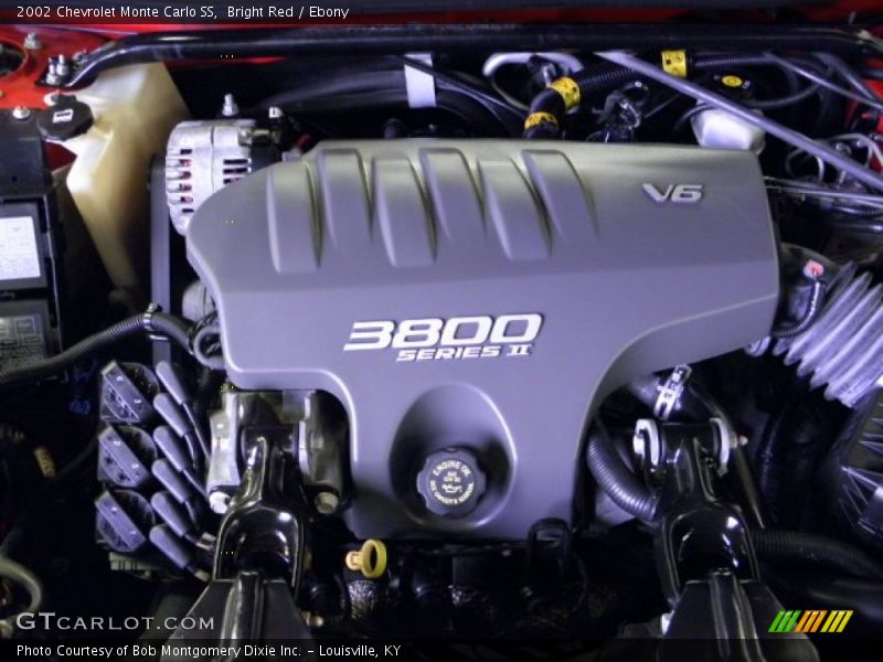 Bright Red / Ebony 2002 Chevrolet Monte Carlo SS