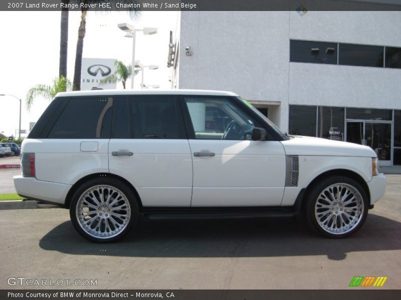 Chawton White / Sand Beige 2007 Land Rover Range Rover HSE