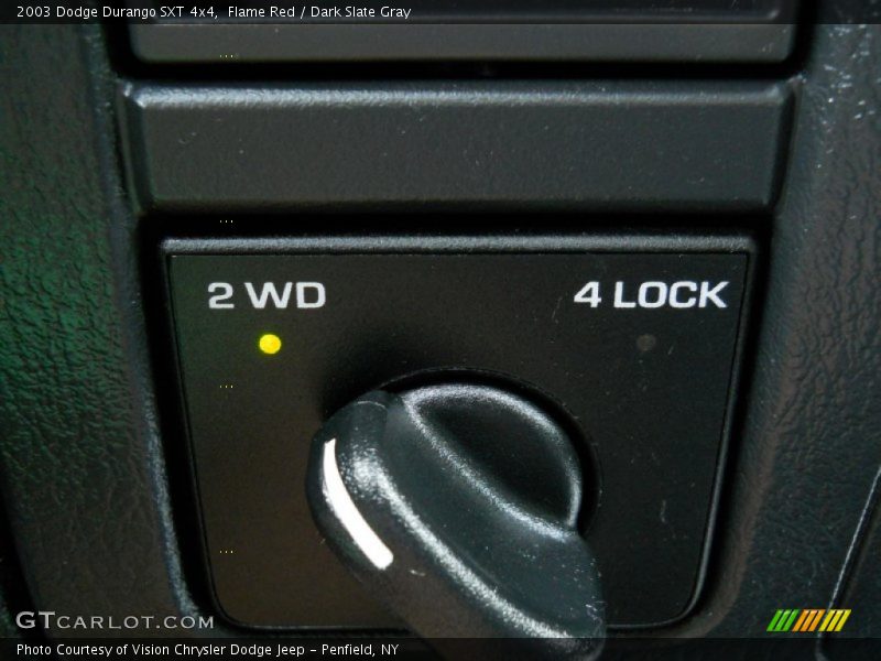 Flame Red / Dark Slate Gray 2003 Dodge Durango SXT 4x4