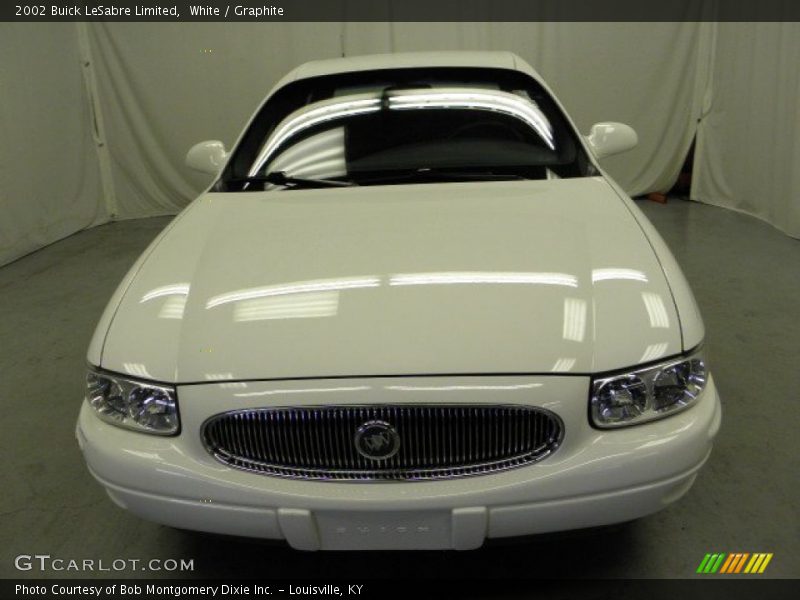 White / Graphite 2002 Buick LeSabre Limited