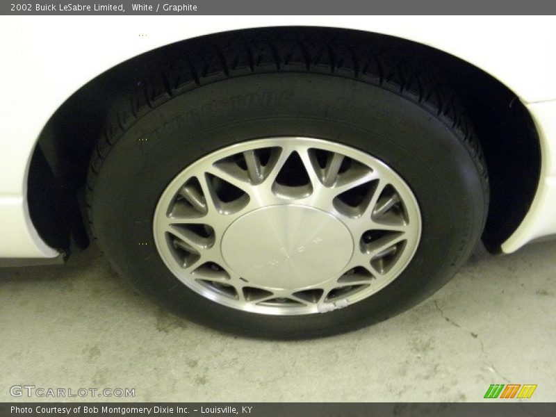 White / Graphite 2002 Buick LeSabre Limited