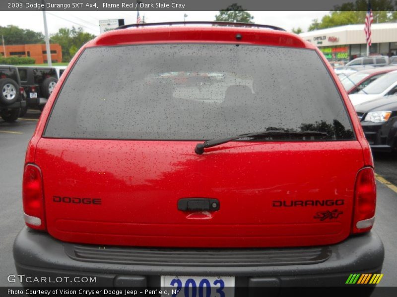 Flame Red / Dark Slate Gray 2003 Dodge Durango SXT 4x4