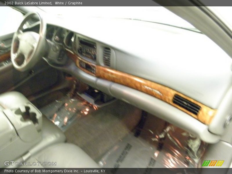 White / Graphite 2002 Buick LeSabre Limited
