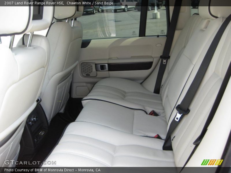 Chawton White / Sand Beige 2007 Land Rover Range Rover HSE