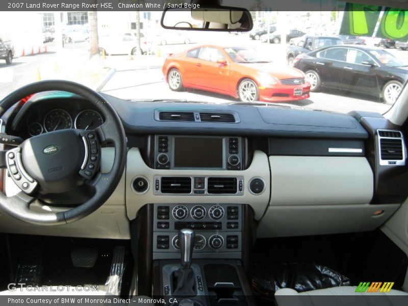 Chawton White / Sand Beige 2007 Land Rover Range Rover HSE