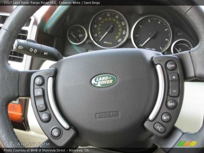 Chawton White / Sand Beige 2007 Land Rover Range Rover HSE