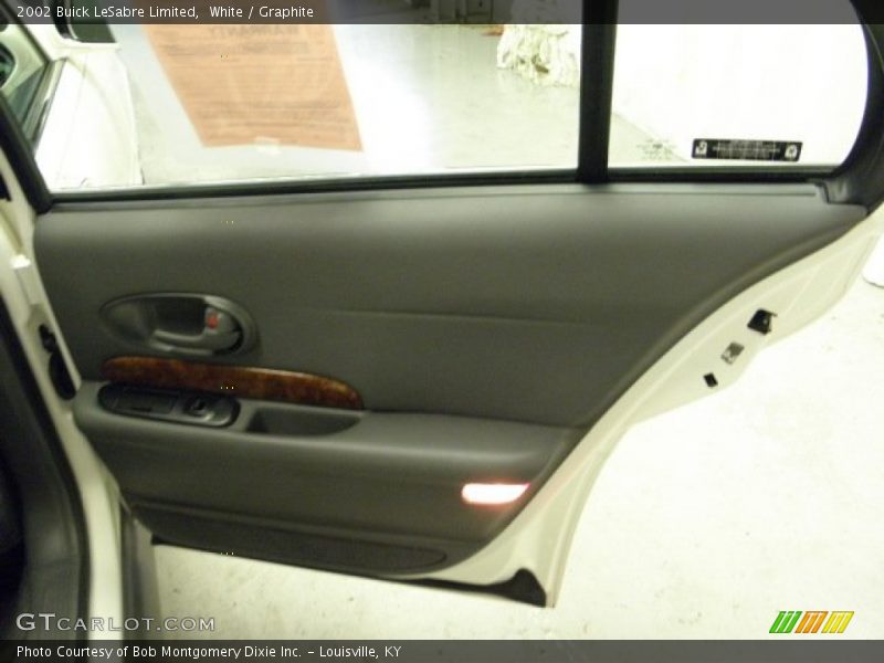White / Graphite 2002 Buick LeSabre Limited