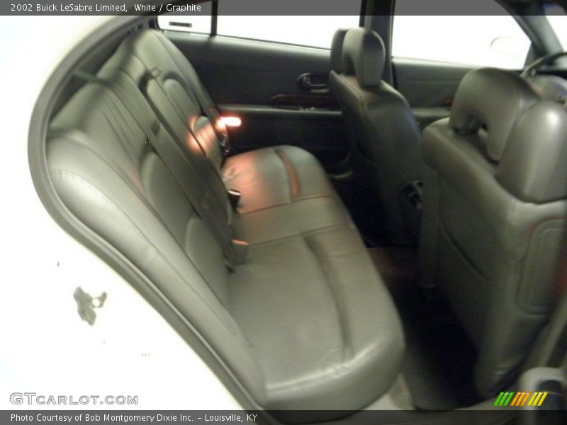 White / Graphite 2002 Buick LeSabre Limited