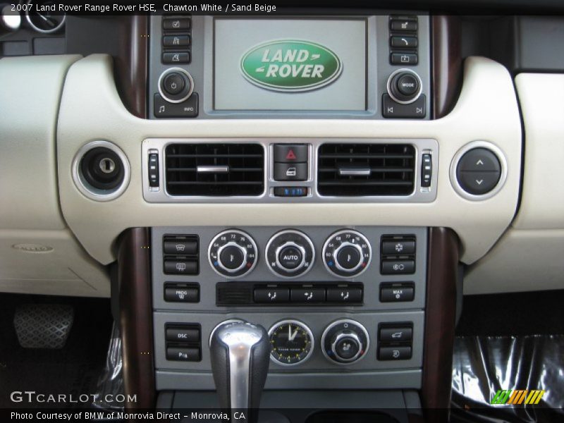Chawton White / Sand Beige 2007 Land Rover Range Rover HSE