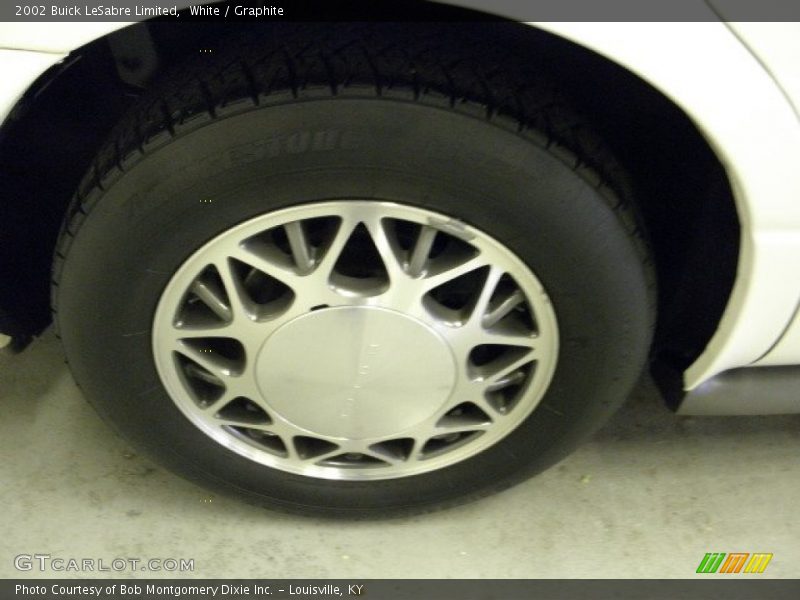White / Graphite 2002 Buick LeSabre Limited