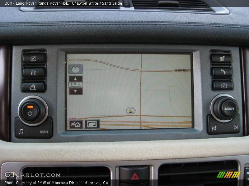 Chawton White / Sand Beige 2007 Land Rover Range Rover HSE