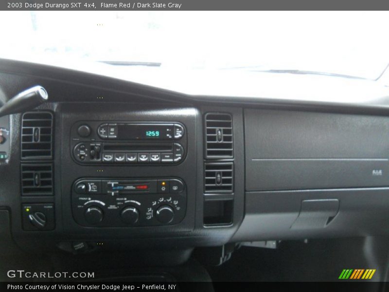 Flame Red / Dark Slate Gray 2003 Dodge Durango SXT 4x4